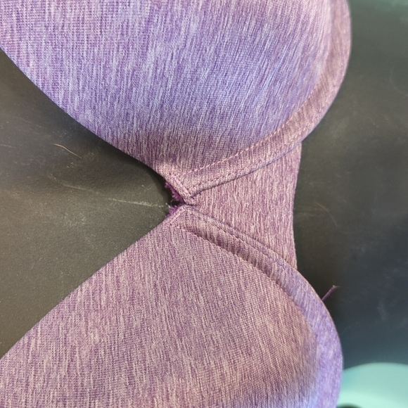 Voglio Lisa Lightly Lined Heathered Purple Plus 40C - Picture 3 of 5